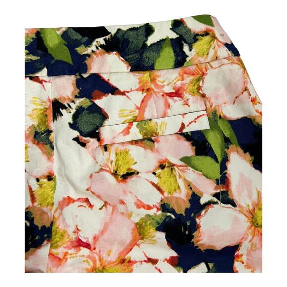J. Crew Floral Womens Shorts 00 XS Stretch Summer cottage Romantic Preppy - Picture 5 of 5